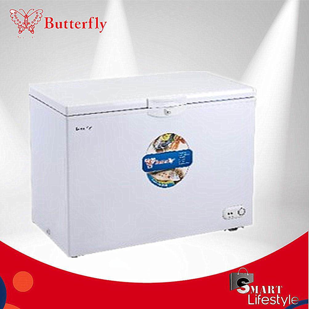 Price List Peti Sejuk Butterfly 303L CHEST FREEZER BCF-WG302 Terbaik Price List Peti Sejuk Butterfly 303L CHEST FREEZER BCF-WG302 Terbaik