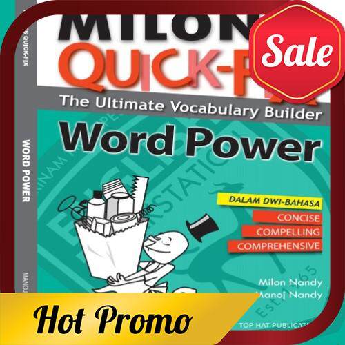 Milon\'s Quick-Fix: Word Power Dual Language Dwi-Bahasa Improve English Vocabulary (Ready Stock)
