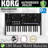[Clearance] Korg Wavestate 37 Key Wave Sequencing Keyboard Synthesizer with 2GB Sample Library (Wave State)