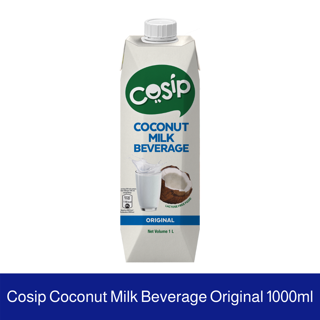 Cosip Coconut Milk Beverage LOW GI/ ORIGINAL Minuman Susu Kelapa ASLI (1L/ 1000ml) PGMall