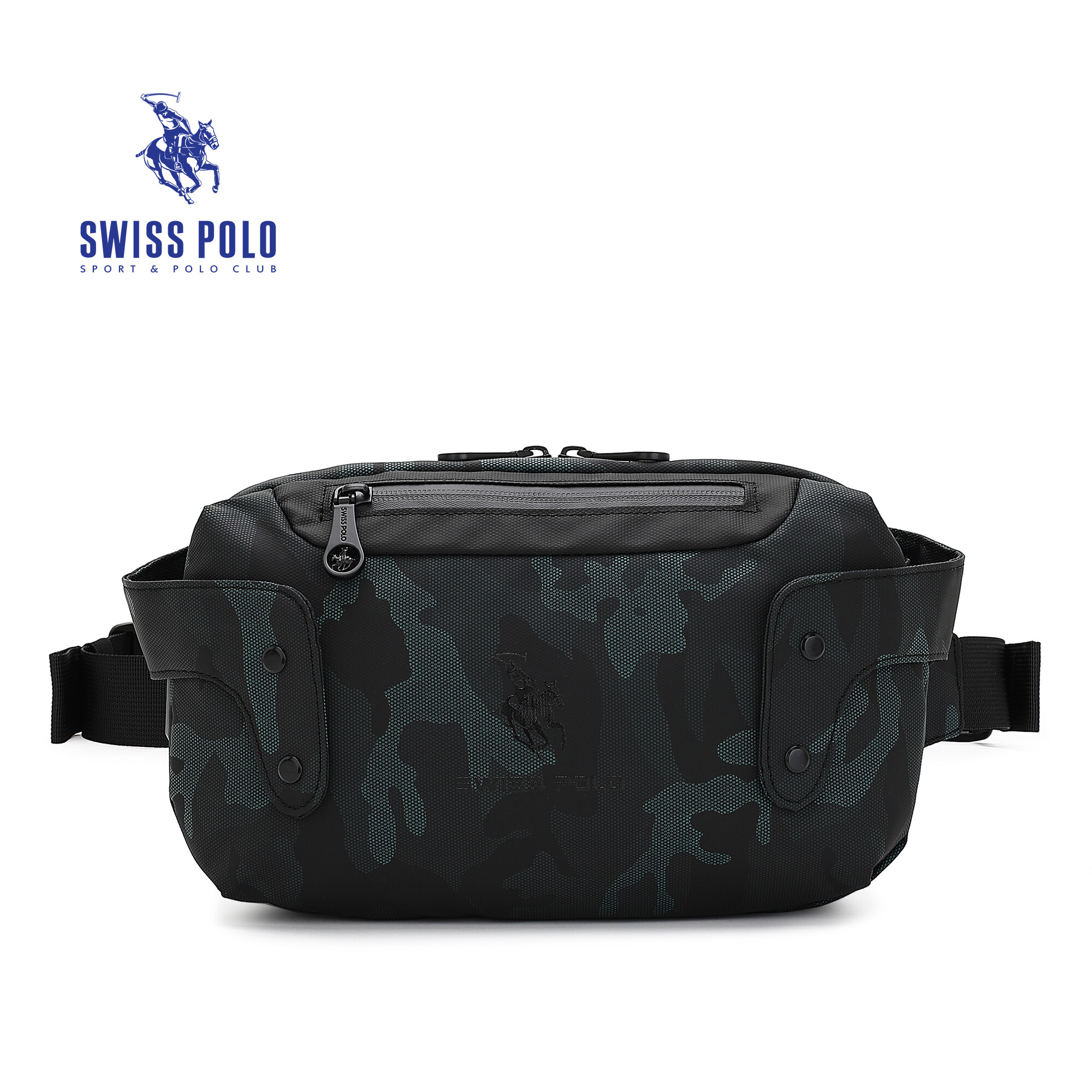 SWISS POLO Chest Bag/Sling Bag SYB 5005-1 ARMY GREEN