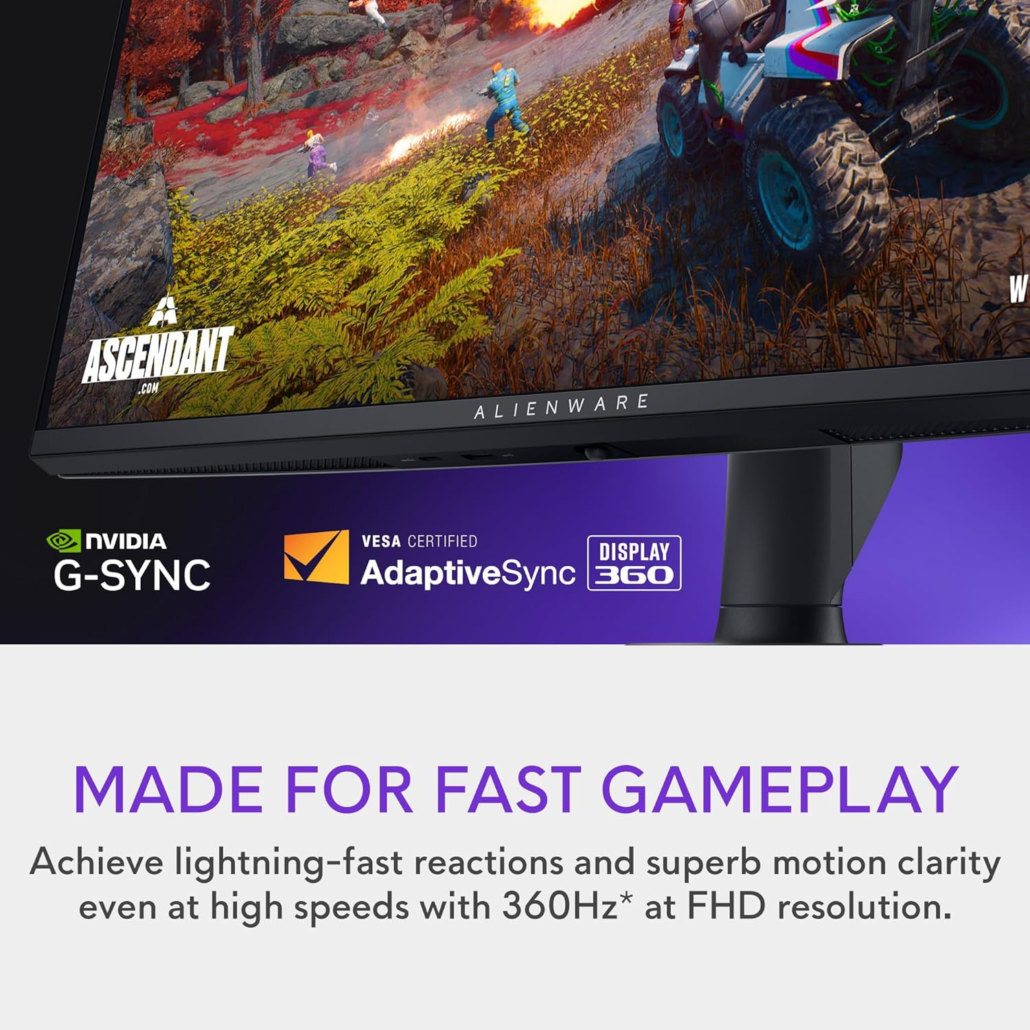 Alienware AW2725QF 4K FHD IPS Dual-Resolution 27" Gaming
