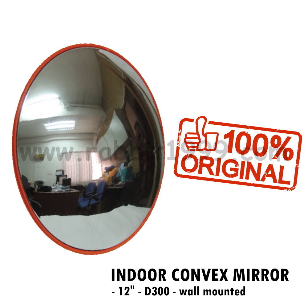 INDOOR CONVEX MIRROR without cap - D300 - indoor convex mirror D300 / indoor convex mirror 300mm / convex mirror no cap