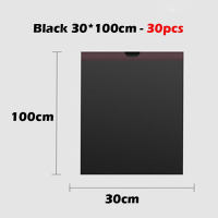 Locaupin 50/100pcs Home Garbage Bags office Cleaning Trash Bags With Rope