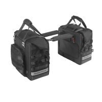Rhinowalk Motorcycle Saddle Bag 2-Piece Set Quick-Release Side Bag Internal Waterproof Large Capacity 25L Expansion 32L For BMW KTM ADV Motorcycle Built-In Support Plate 3D Structure Pannier Bag Shoulder Bag Riding Travel Luggage Storage Bag