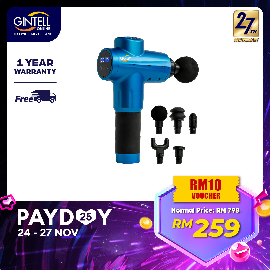 【NEW ARRIVAL】GINTELL G-TURBOX PLUS MASSAGE GUN