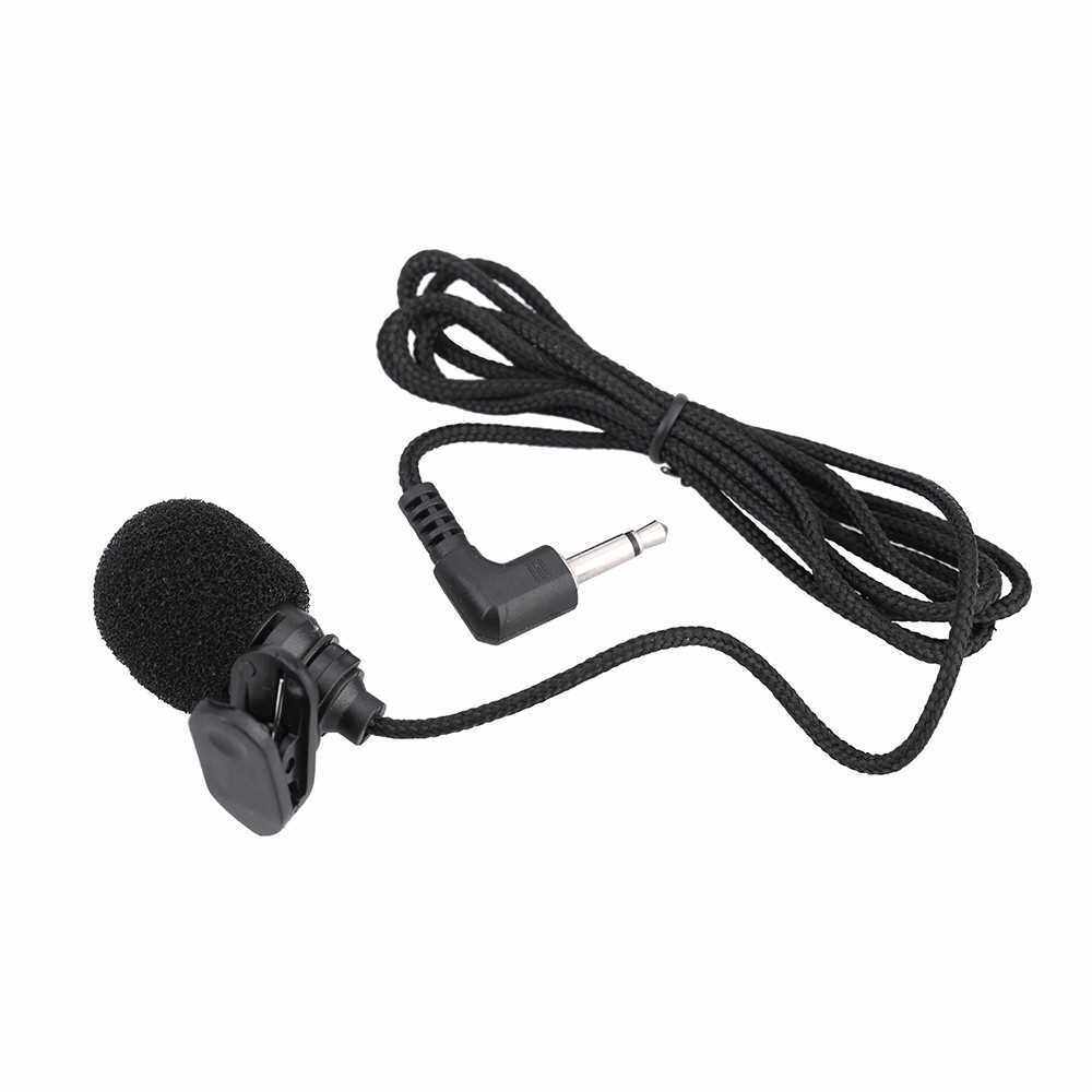 ammoon Mini Portable Clip-on Lapel Lavalier Condenser Microphone Mic Hands-free 3.5mm TS Plug for Computer PC Portable Voice Amplifier Speaker (Standard)