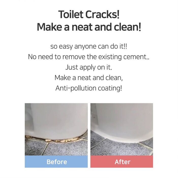 Toilet Bowl Trim Tile Joint Repair Coating Coating Powder