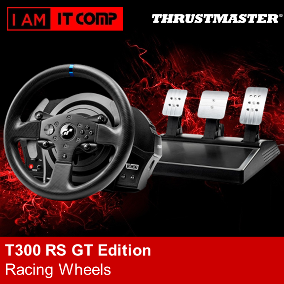 THRUSTMASTER T300 RS GT Edition Racing Wheels and Pedals for PC , PS3 , PS4
