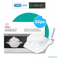 JADI 3M 9105 V-FLEX N95 Economical Disposable Respirator Adult Face Mask