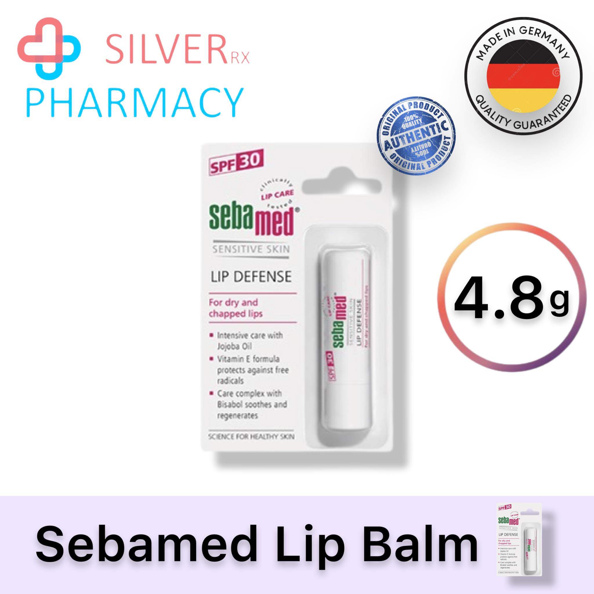 [Exp 08/2025] Sebamed Sensitive Skin Lip Defense 4.8g [Single/Twin]