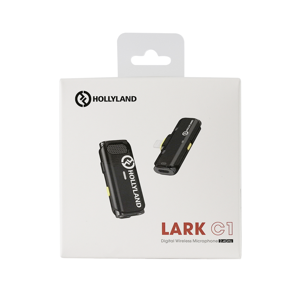 Hollyland Lark C1 Ultra-Compact Premium Wireless Lavalier Microphone