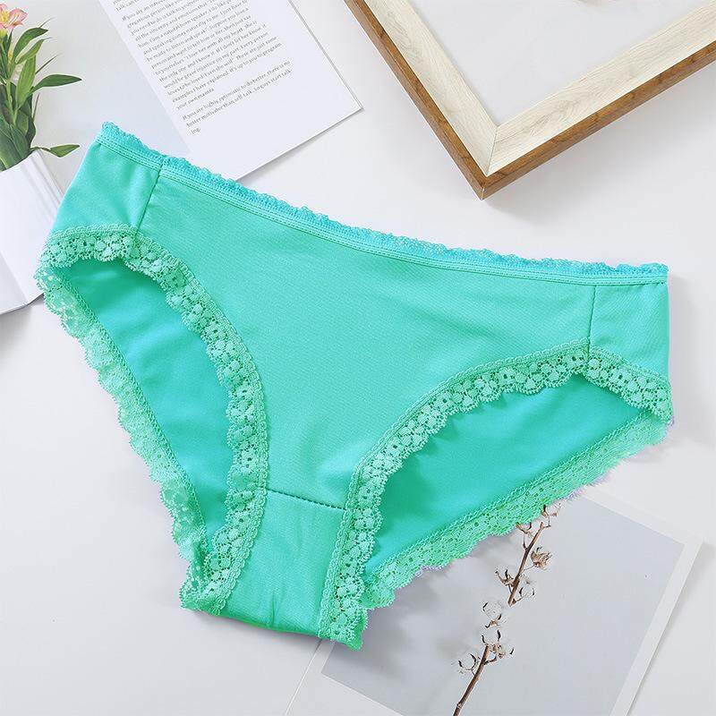 5 Pieces Super Stretchable Soft Bamboo Antiodour Lace Women Ladies
