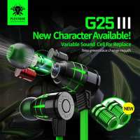 Plextone G25 Mark III Magnetic Super Bass Bullets Style in Ear Gaming Headset With Replaceable Gaming