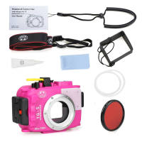 Seafrogs Underwater 60 Meters /195ft Camera Case For Olympus TG-5 Diving Photography Camera Housing ( Send 67mm Red Filter Free ! )
