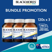 Blackmores Multivitamin + Mineral 120s - Helps Supplement An Unbalanced Diet (Min 6 Months Expiry)