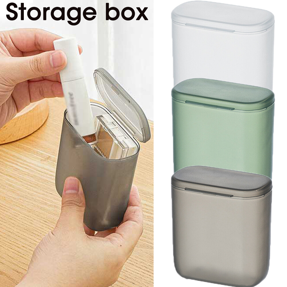 Hộp đựng tai nghe cáp dữ liệu cầm tay chống bụi hộp cắm dây dữ liệu điện thoại di động đơn giản có nắp phụ kiện sắp xếp du lịch