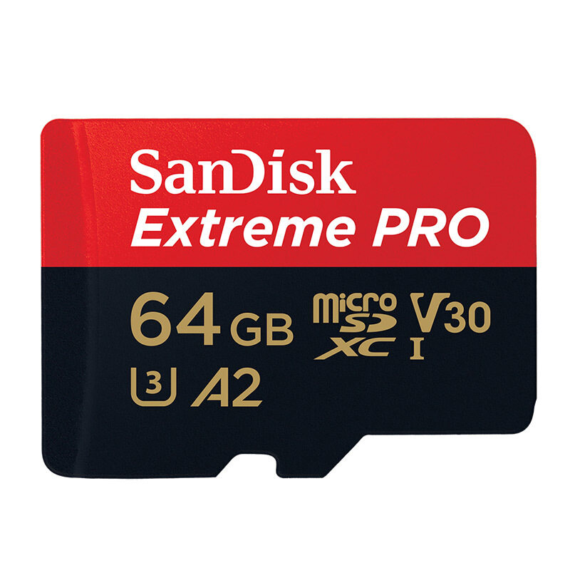 {Thẻ Sandisk Extreme PRO Bán Chạy Nhất Năm 2021} Đọc Tốc Độ Tối Đa 64GB 128GB 170 MB/giây, Thẻ Micro SD A2 V30 UHS-I Class 10 Thẻ Nhớ U3 TF