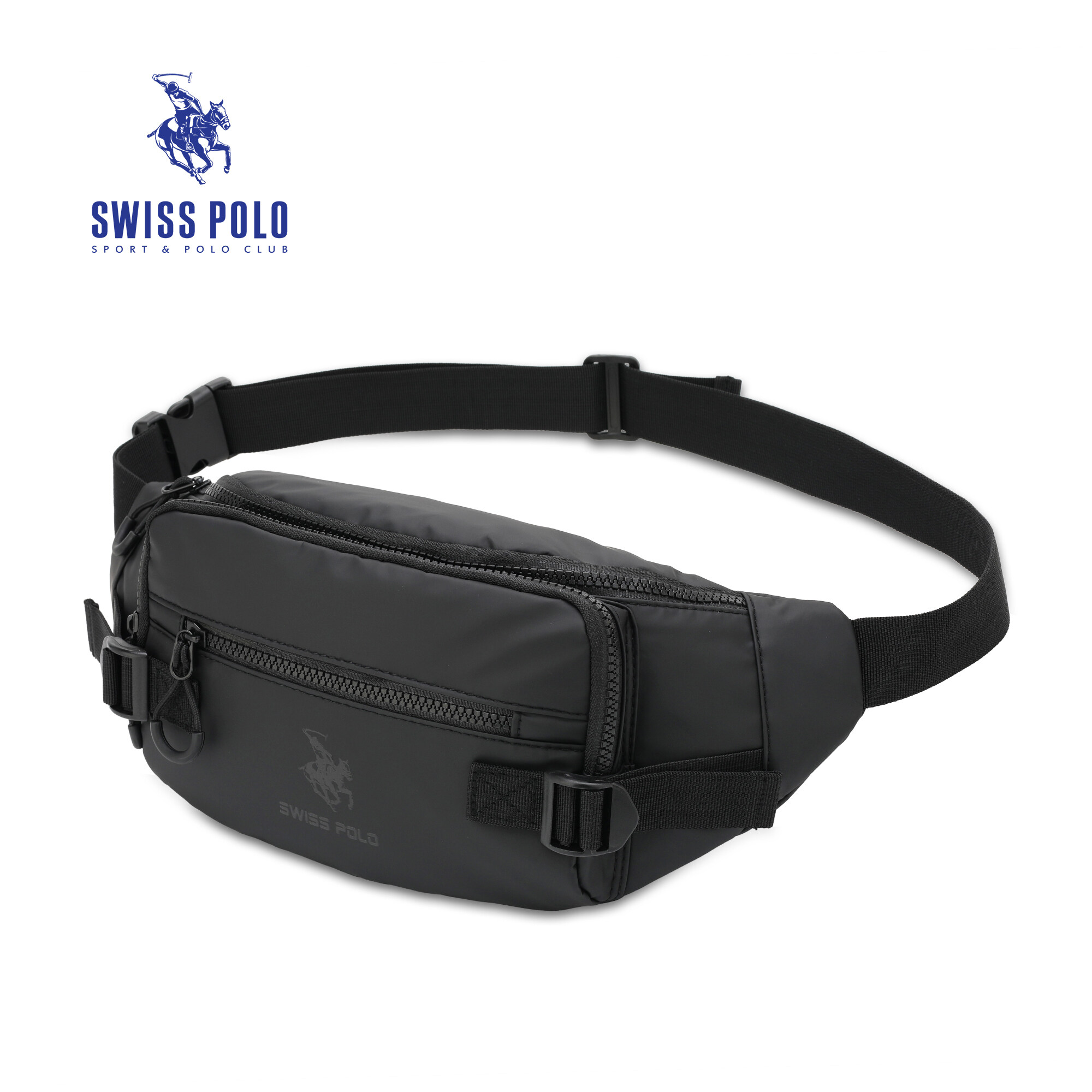SWISS POLO Waist Bag SXN 1520 BLACK