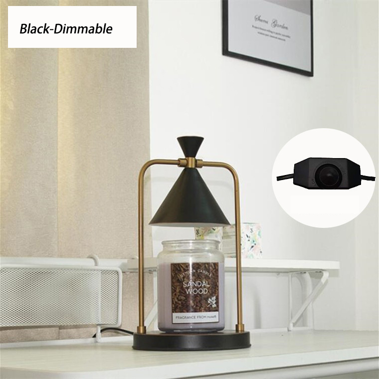 【SHE】Candle Warmer Lamp Melting Wax Light Scented Candle light Dimming aroma Candle Holder Adjustable control heater Candle lamp heater aromatherapy lamp Bedroom desk lamp night light