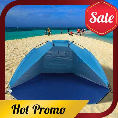 TOMSHOO Outdoor Sports Sunshade Tent for Fishing Picnic Beach Park (blue)