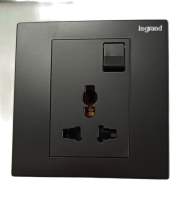 Legrand Galion 13A Multistandard Switch Socket  WHITE /Matt Black C /  Rose Gold  C1 / Champagne C2 / Dark Silver C3