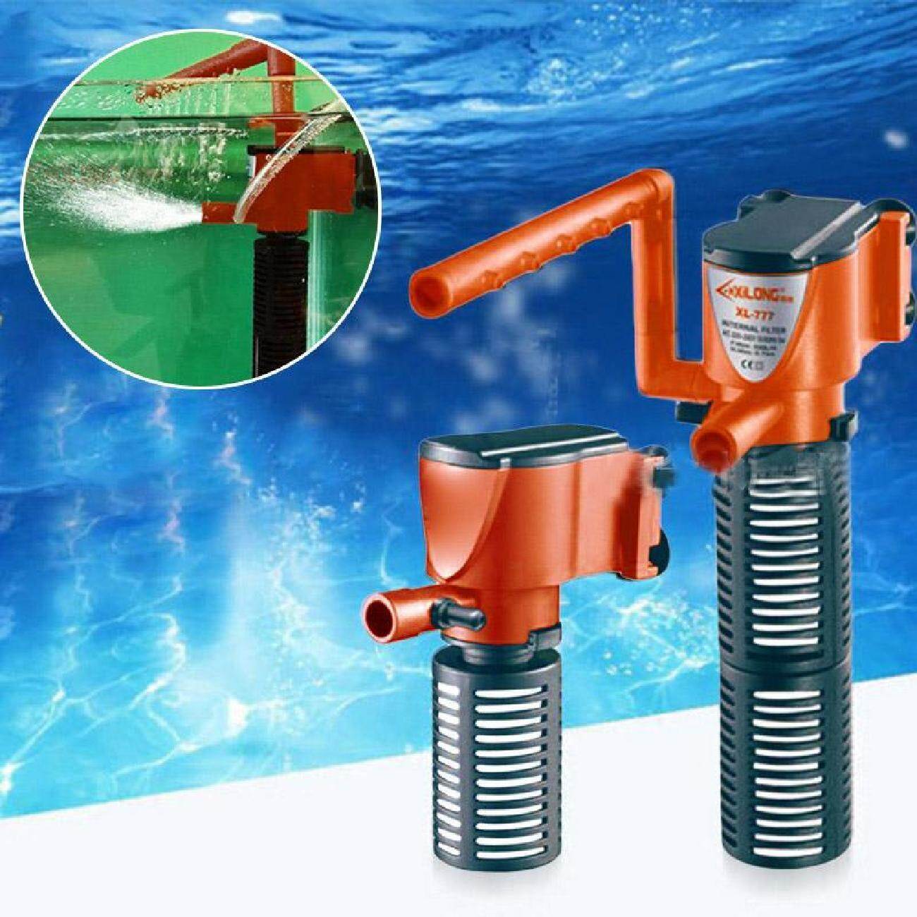 Bộ lọc trong bể cá 3 trong 1 máy bơm nước chìm oxy dành cho ao bể cá