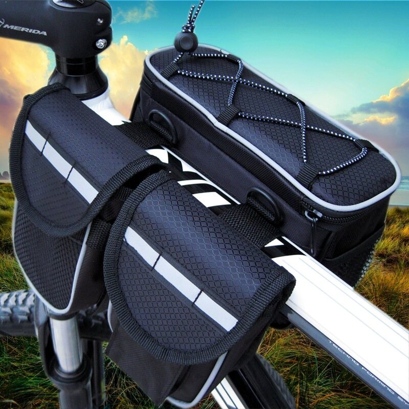 4 In 1 Mountain Bike Package Cycling Package with Rain Cover