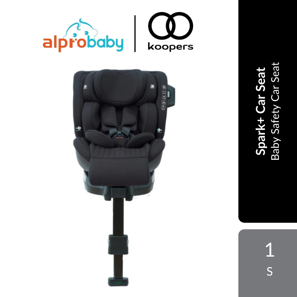 [Alpro Baby] Koopers Spark+ Car Seat 1s | Baby Safety Car Seat