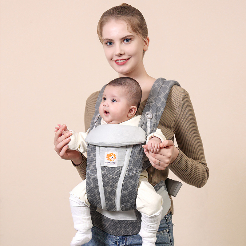 Ergo baby Omni Breeze Breathable Mesh Baby Carrier for Newborn to Toddler with Lumbar Support