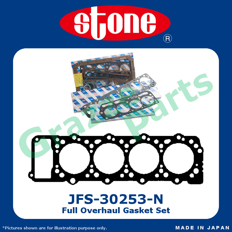 Stone 100% Japan Full Overhaul Gasket Set JFS-30253-N Mitsubishi Pajero Canter 2.8 Turbo V46 V46W V2