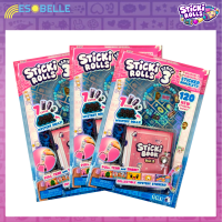 Sticki Rolls Book Pack | Art & Craft Fashion Bracelets & Trendy Stickers For Girls Kids | Kit Seni & Kraf Untuk Gadis