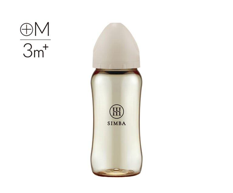 Simba Allonge PPSU Wide Neck Anti Colic Feeding Bottle 360ml 小狮王 辛巴铂金蕴蜜寬口奶瓶 Botol Susu Bayi Simba 360ml