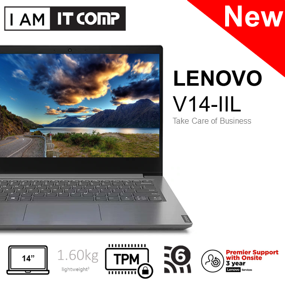 Lenovo Business Laptop V14-G2 14" TN Anti Glare FHD ( i5-1135G7/8GB/512GB SSD/INTEL/W10PRO ) FOC Bac
