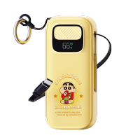 ROCK Crayon Shinchan P56 PD Fast Charge Power Bank with Type C Retractable Cable (10000mAh)