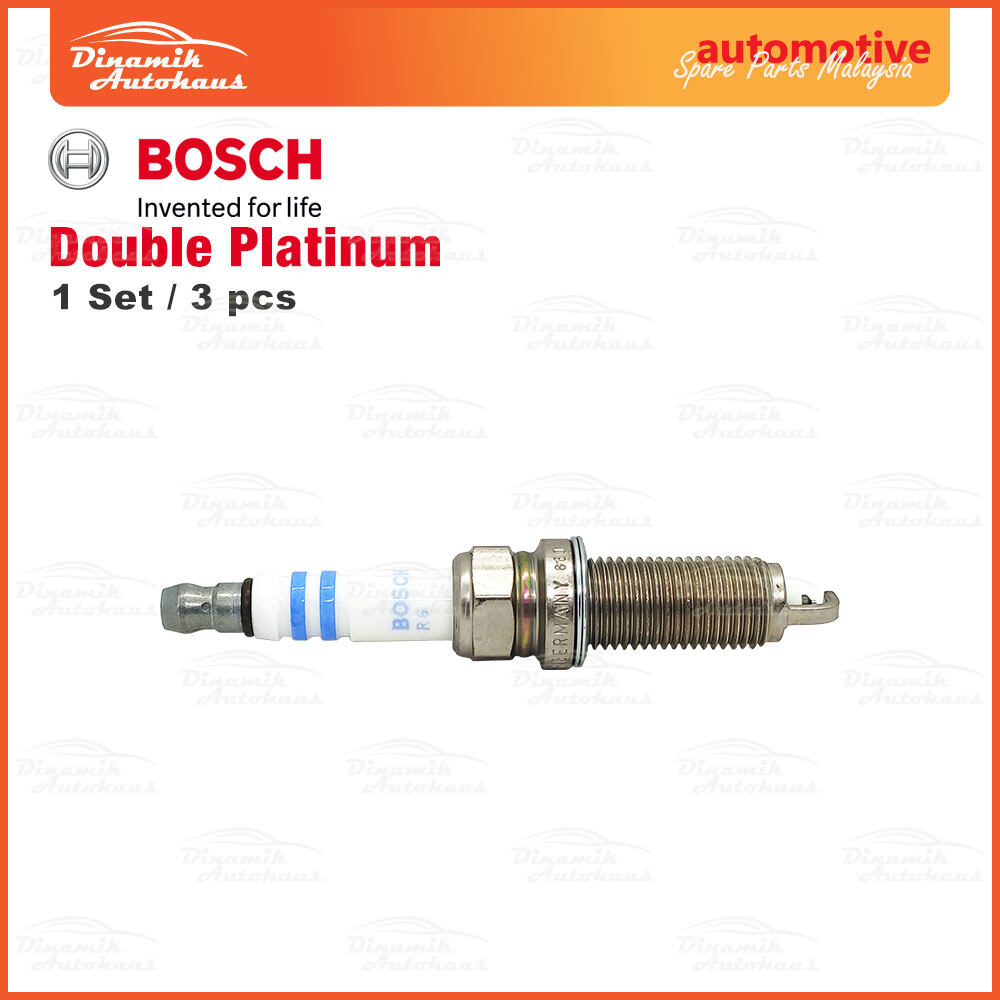 Perodua Axia 1.0 / Bezza 1.0 Car Model Spark Plug  Bosch Double