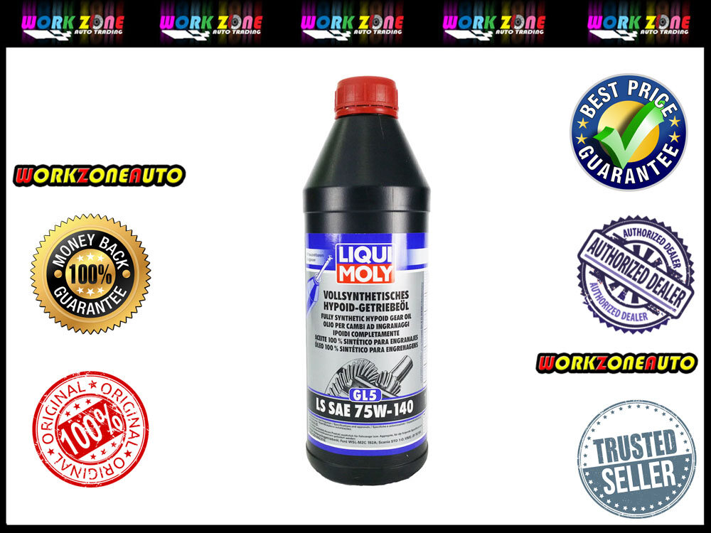 (Old Stock Clearance) Liqui Moly Hypoid Fully Synthetic Gear Oil GL5 LS