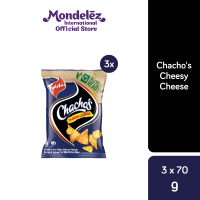 [Bundle of 3] Twisties Chachos Corn Chips Mid Pack [Cheesy Cheese/ BBQ Bonanza/ Spicy Curry] (70g)