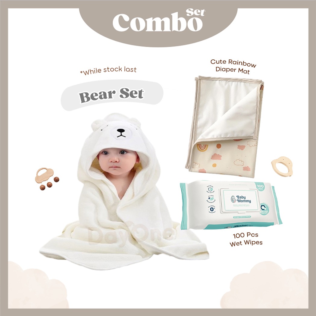 Day One🍃【 Diaper Mat 】Waterproof Baby Changing Mat Portable Tikar Tukar Lampin – Sesuai Untuk Travel & Outdoor
