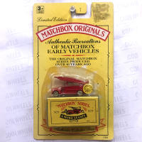 Matchbox Originals 1993 Authentic Recreations of Matchbox Early Vehicles Series - No. 9 Fire Engine (Scale 1:87)