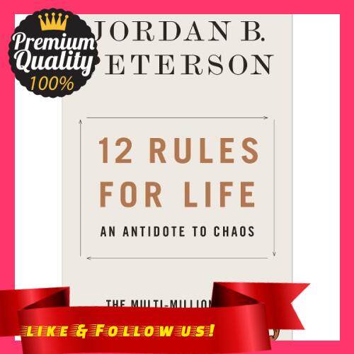 People's Choice [ LOCAL READY STOCK ] 12 RULES FOR LIFE - AN ANTIDOTE TO CHAOS PSYCHOLOGY STUDY GROWTH LIFESTYLE READ BOOK (ISBN: 9780141988511)