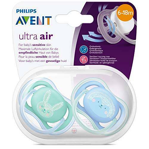 Philips Avent Ultra Air Soother (6-18 Month) Twin Pack - 2pcs