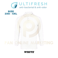 Ultifresh Polo Long Sleeve Shirt Microfiber Polyester Men Women UDF27 2.0 tshirt Baju lelaki Lengan Panjang Berkolar t-shirt