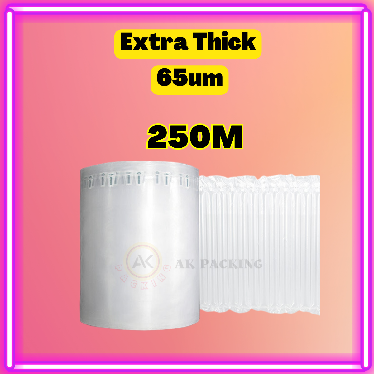 AKPACKING Inflatable Air Bubble Wrap 300M/250M Large Inflatable Bubble Wrap For Packing Air Wrap Bubble Tube Bubble Wrap 300m