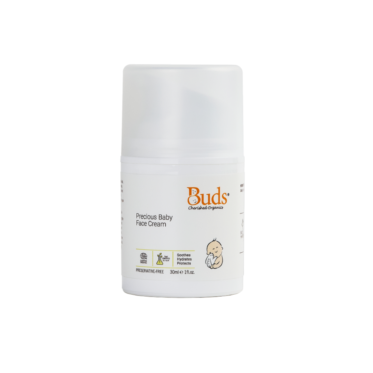 BUDS Cherished Organics Precious Baby Face Cream 30ml
