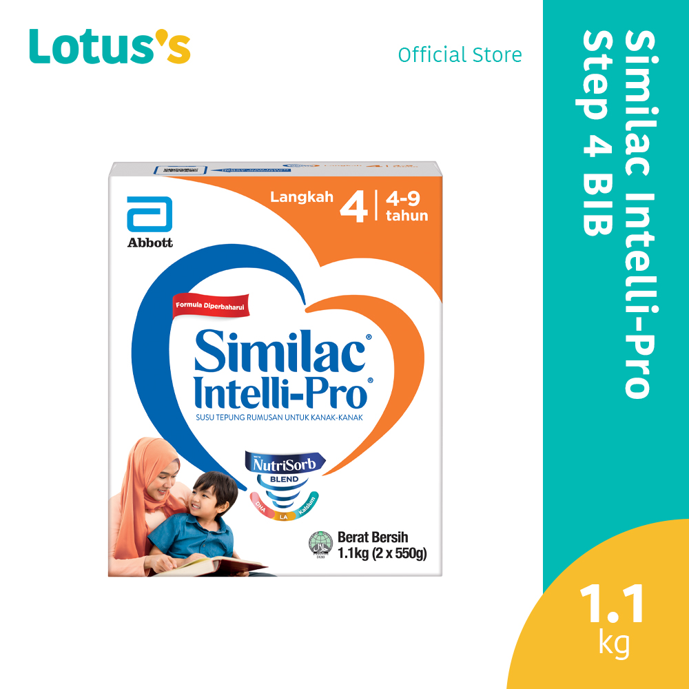 Similac Intelli-Pro Step 4 1.1kg BIB (4-9 yrs)