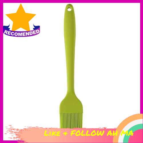Best Selling Silicone Oil Brush Basting BBQ Pastry Oil Brush Turkey Baster Barbecue Utensil for Grilling Marinating Desserts Baking (Green)
