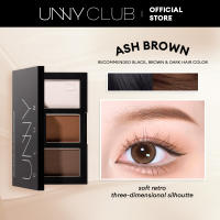 UNNY CLUB Natural Long Lasting Eyebrow Powder- Coffee / Ash Brown