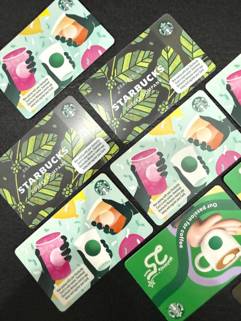 Starbucks Card with Credit (RM50) with 1 Free Drink (Free Drink Voucher until 29 AUGUST 2026)