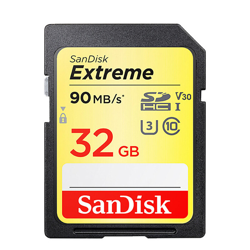 SanDisk Thẻ Nhớ Cực 32GB SDHC 4K HD Class 10 64GB Thẻ SD 128GB V30 SDXC 150 MB/giây (32GB: 90 MB/giây) UHS-I THẺ Flash